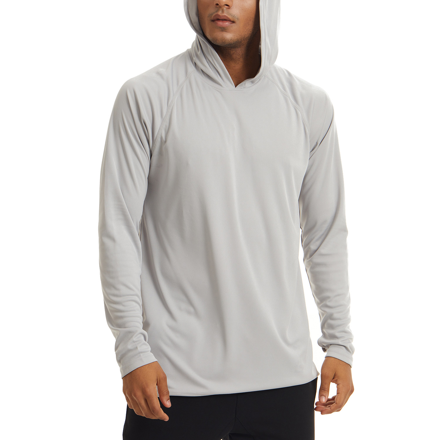 Men's UPF 50+ Sun Protection Hoodie Shirts Long Sleeve Fishing Shirts Outdoor gallery