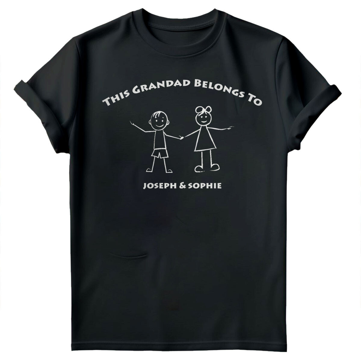 Customisable Grandad T-Shirt With Names Perfect Gift For Fathers DayTee #TA-195 gallery