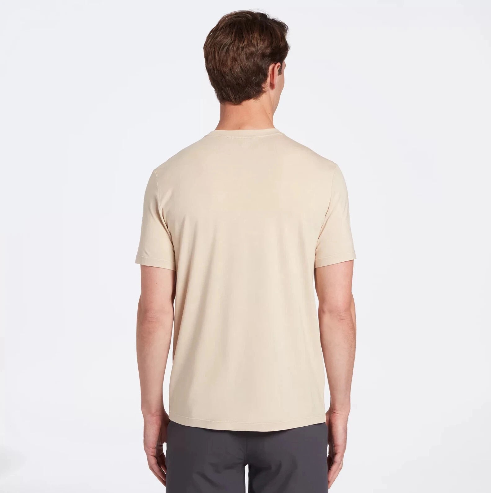 VRST Men's Essential Pocket Tee Khaki Sand Size S gallery