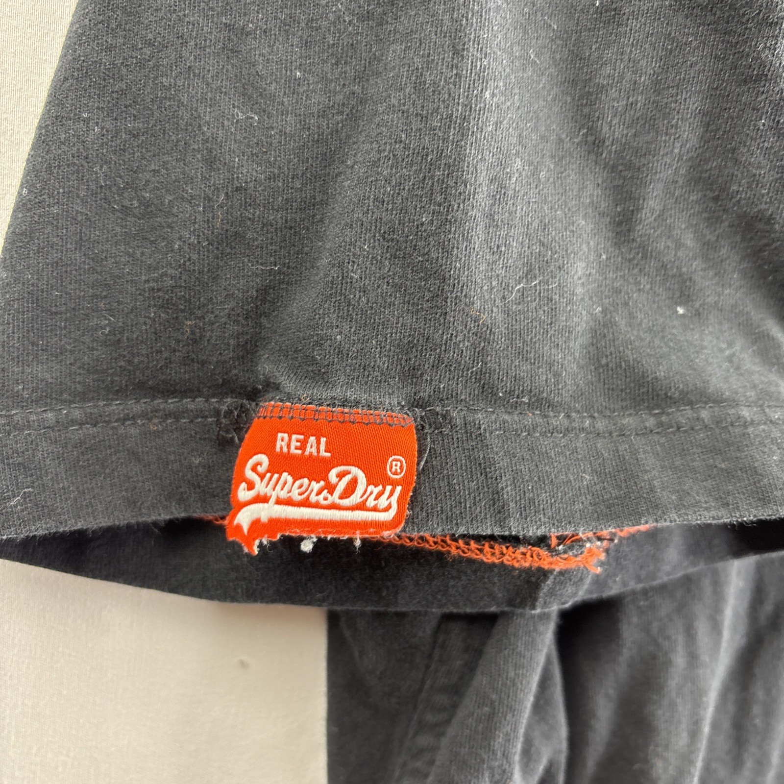 Superdry The Orange Label Tree Co. T Shirt Men’s Large Black Casual Short Sleeve gallery