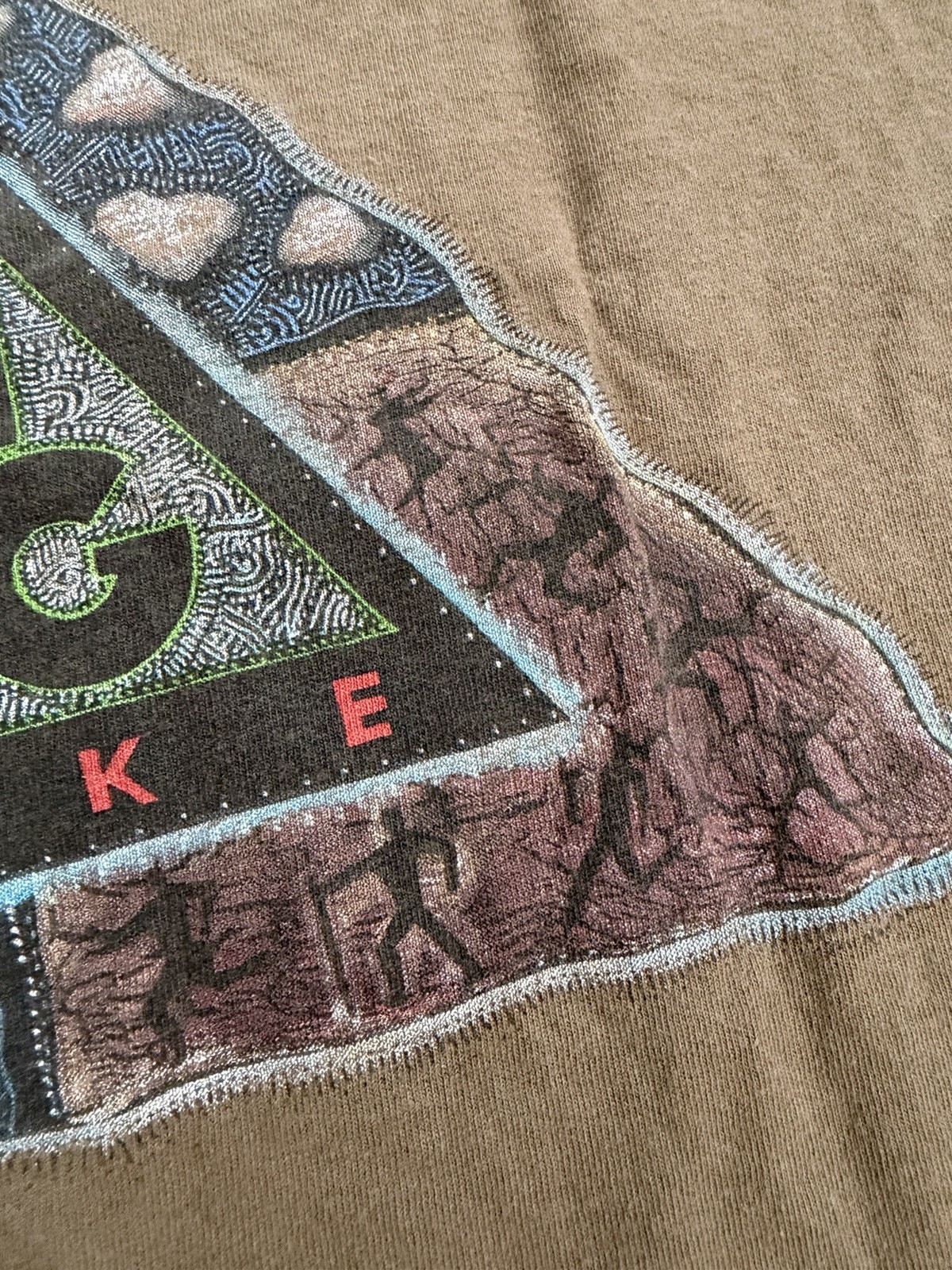 Vintage 90s Nike ACG All Conditions Gear Elements T-Shirt Double Sided Sz L Air gallery