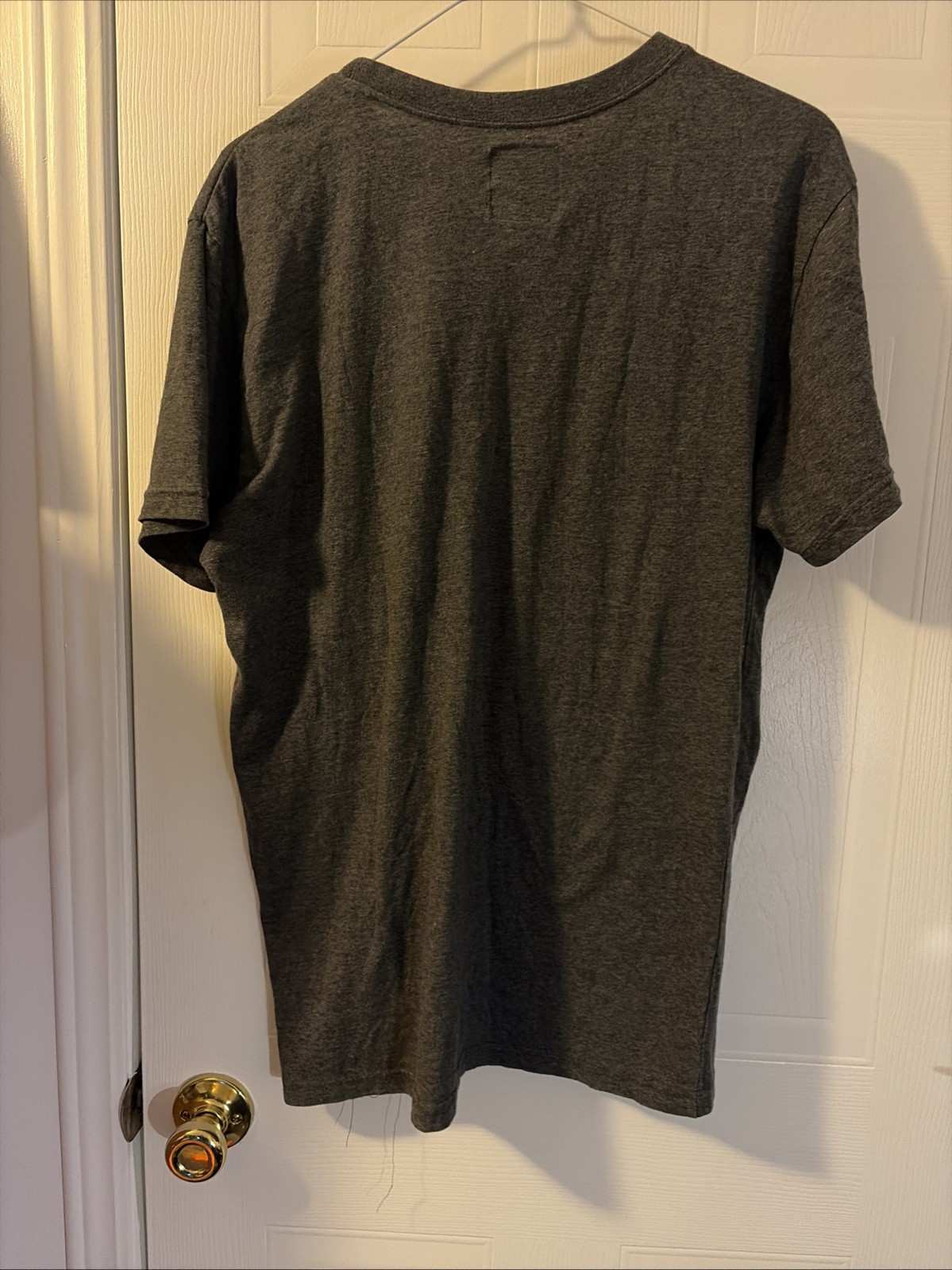 Beautiful Giant Garments Men's Shirt Size Large Grey With Tribal Pocket gallery