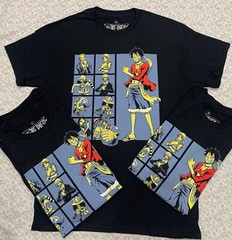 Ripple Junction One Piece Monkey D. Luffy & Straw Hat Crew Anime Men’s T-Shirt