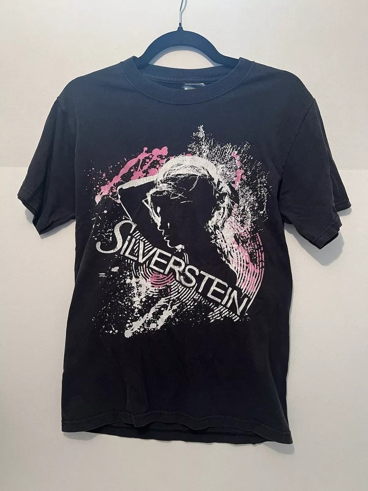 Vintage 2000s Silverstein Band Cotton Black S to 5XL Shirt SN389
