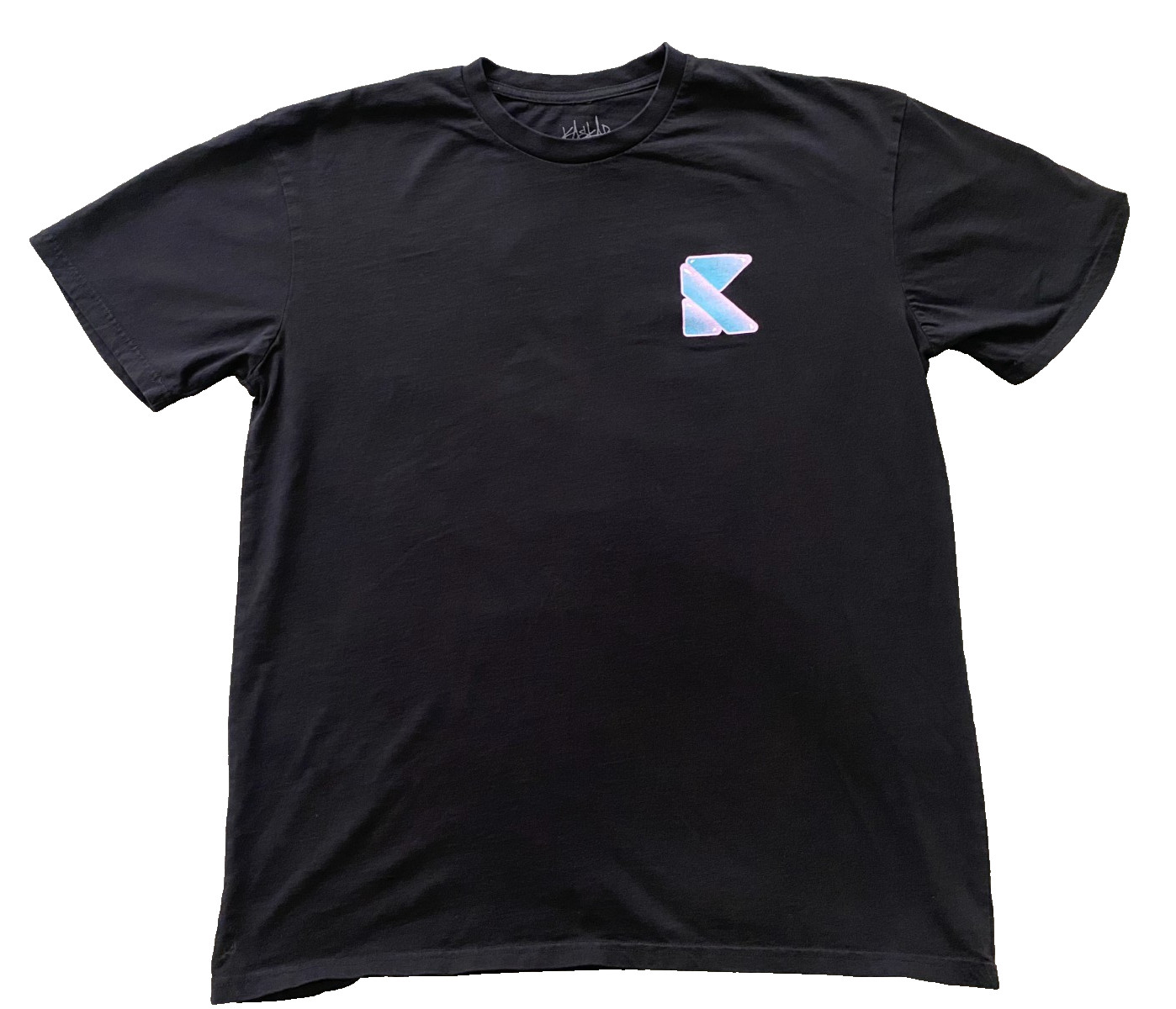 2021 SoFi Kaskade Official Merch Shirt DJ Logo Black Short Sleeve Mens XL EDM