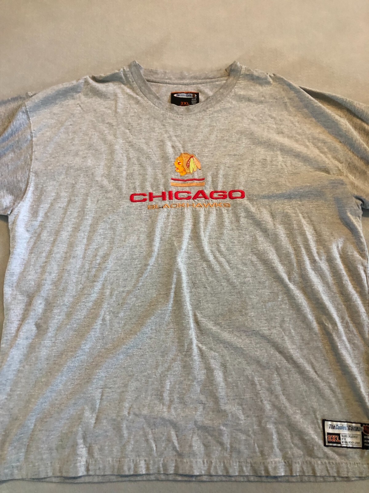 Chicago Blackhawks Shirt Men’s 3XL The Coolest Game NHL Hockey Fan Tee