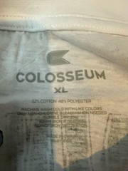 Michigan State University Spartans White T-Shirt Colosseum SIZE XL New NWT