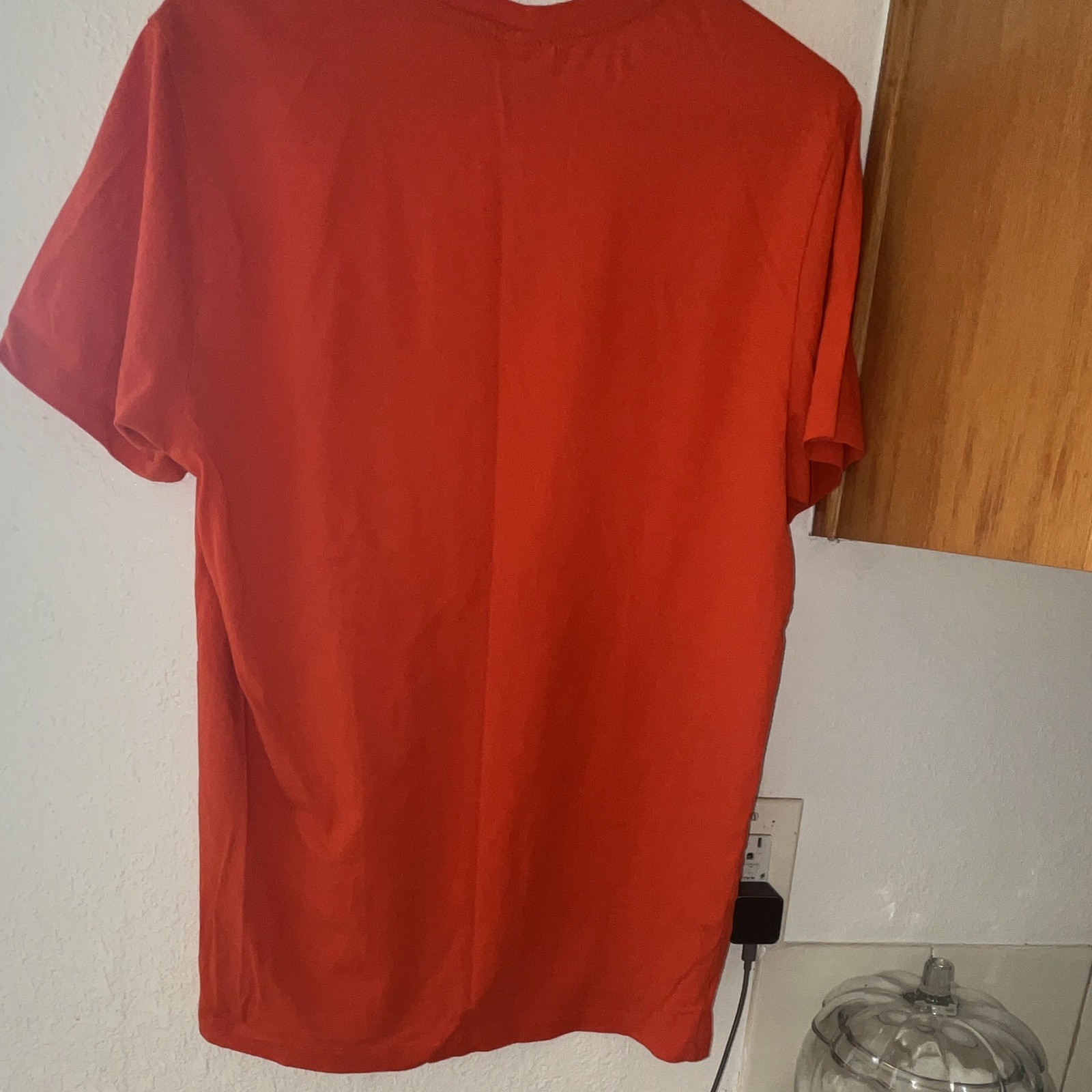 U.S. Polo Assn. Men’s Red Solid Crew Neck Short Sleeve Logo T-Shirt Size M gallery