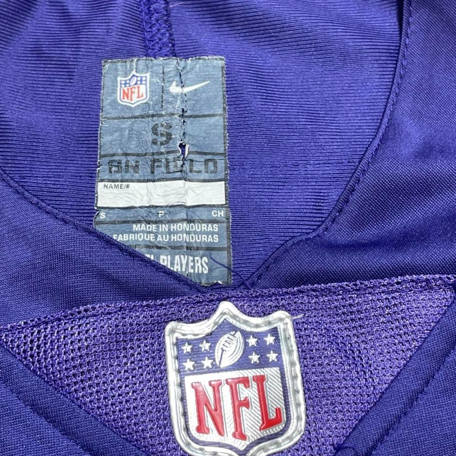 Nike Baltimore Ravens Justin Tucker Jersey Purple Small NFL Football On Field S gallery