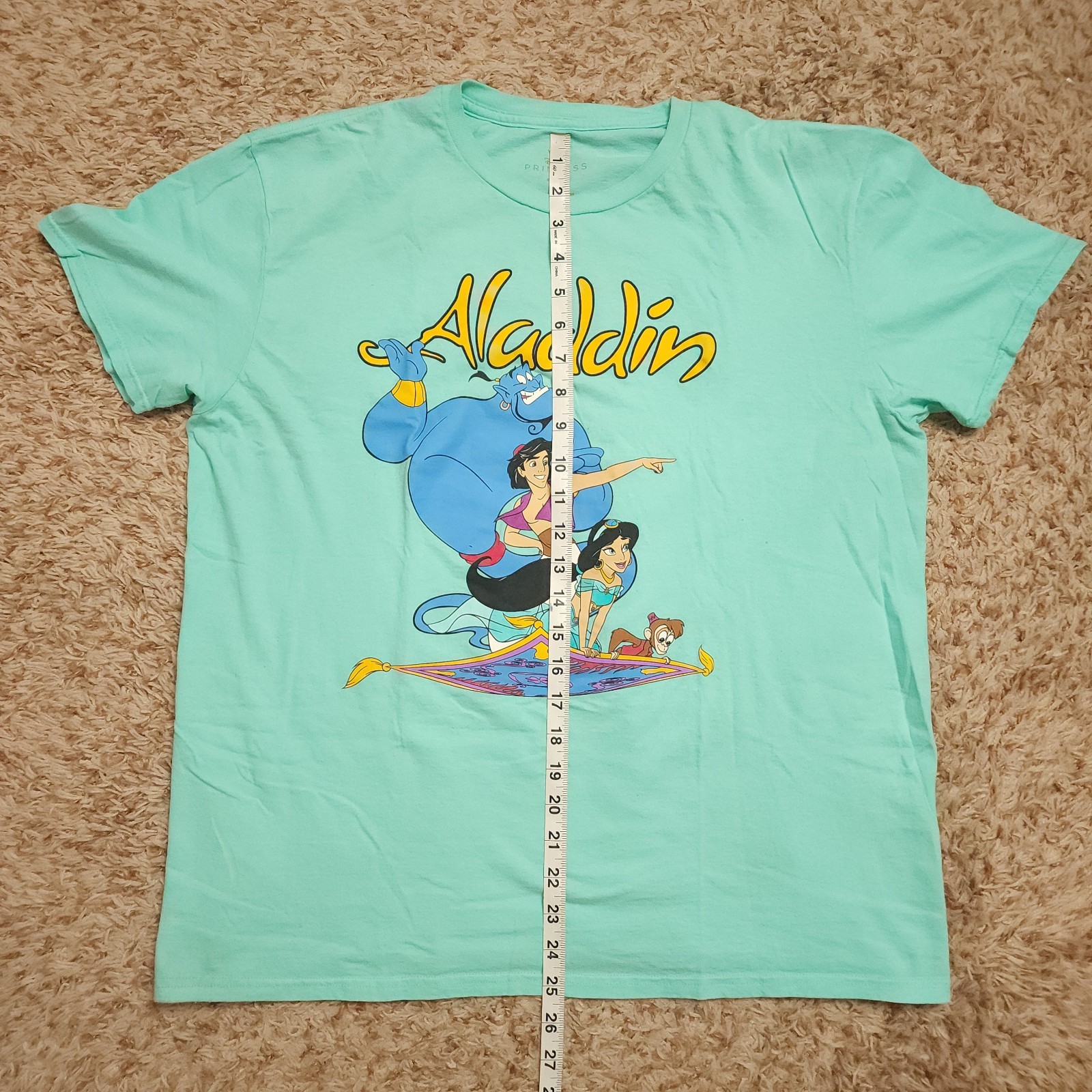 Disney Princess Aladdin Mens L Short Sleeve Crewneck Shirt gallery