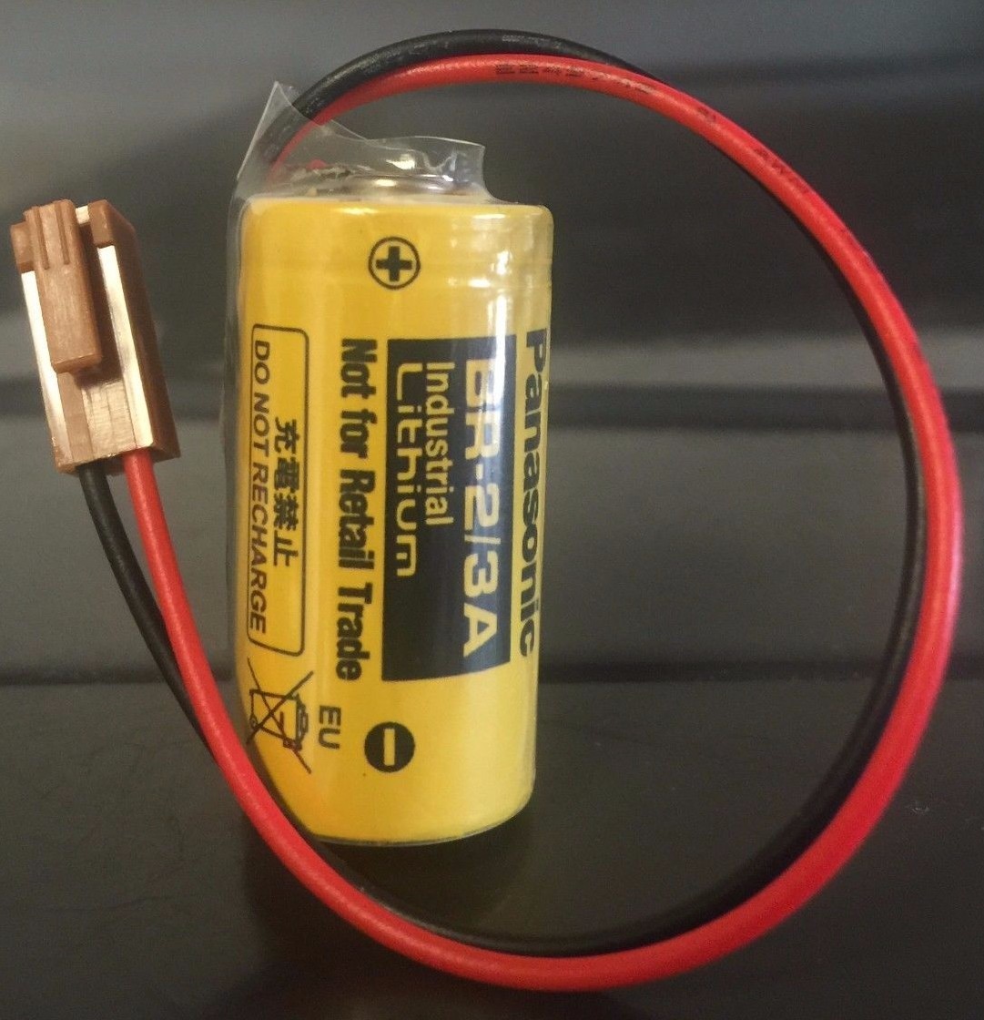 Brand New Panasonic BR-2/3A 3V A98L-0031-0006 Lithium Battery with Plug