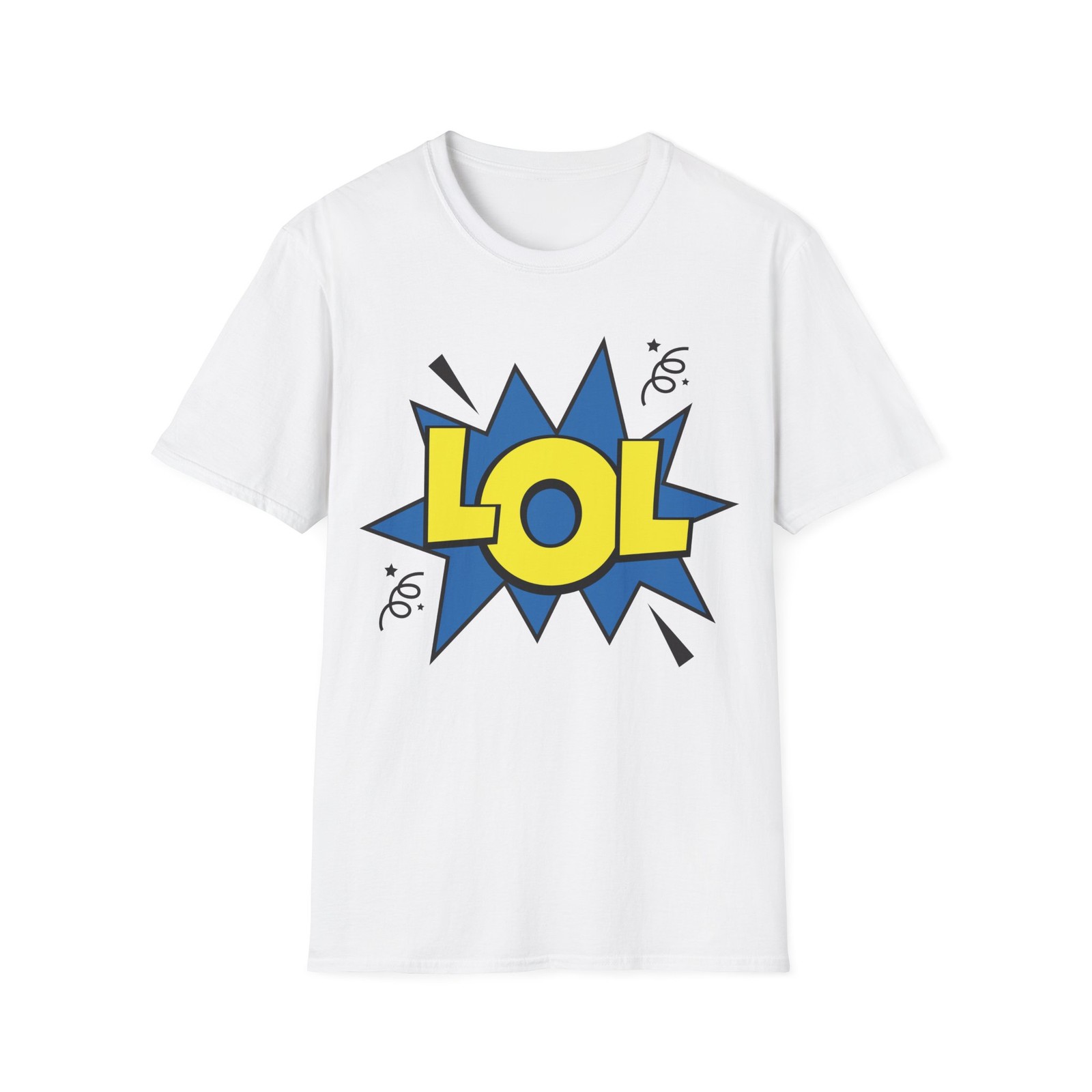 LOL Graphic Unisex T-Shirt, Fun Casual Wear, Perfect Gift, Humor Tee