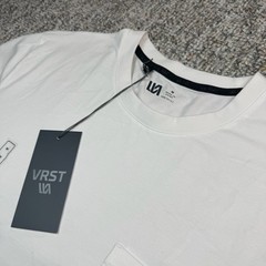 VRST Shirt Mens Medium Essential Pocket Tee Short Sleeve White NWT