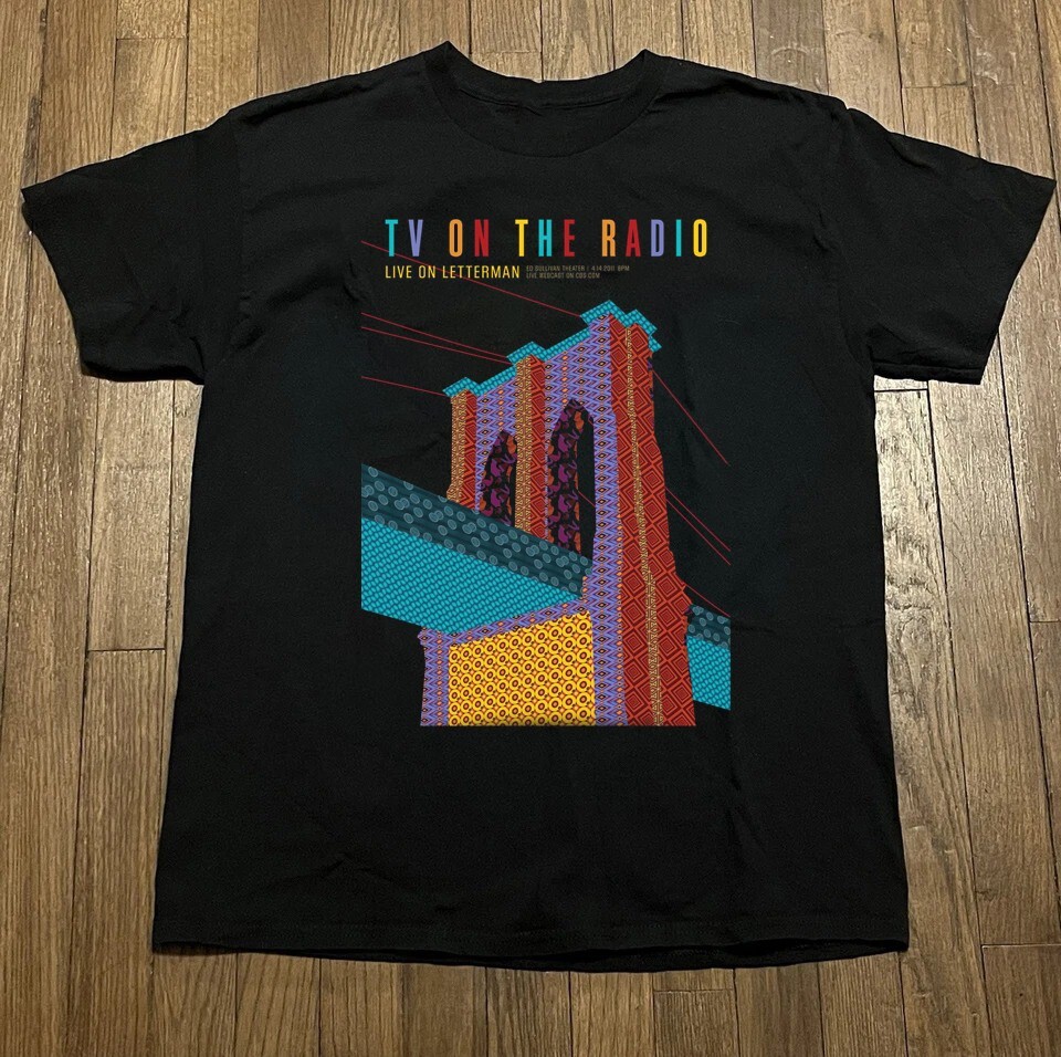 TV ON THE RADIO Black Color 100% Cotton Shirt All Size BT1253