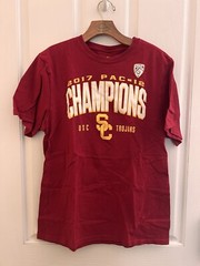USC PAC 12 2017 Champions T Shirt Size M