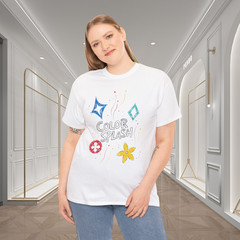Color Splash Hand Drawn Abstract Graphic T-Shirt
