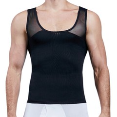 Gynecomastia Compression Vest Shirts Men Tank Top Slimming Body Shaper Underwear