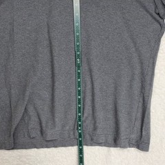 Men’s Ringer Twofer Shirt Medium Gray Black Thermal Sleeve MMA Y2K Skater 90’s