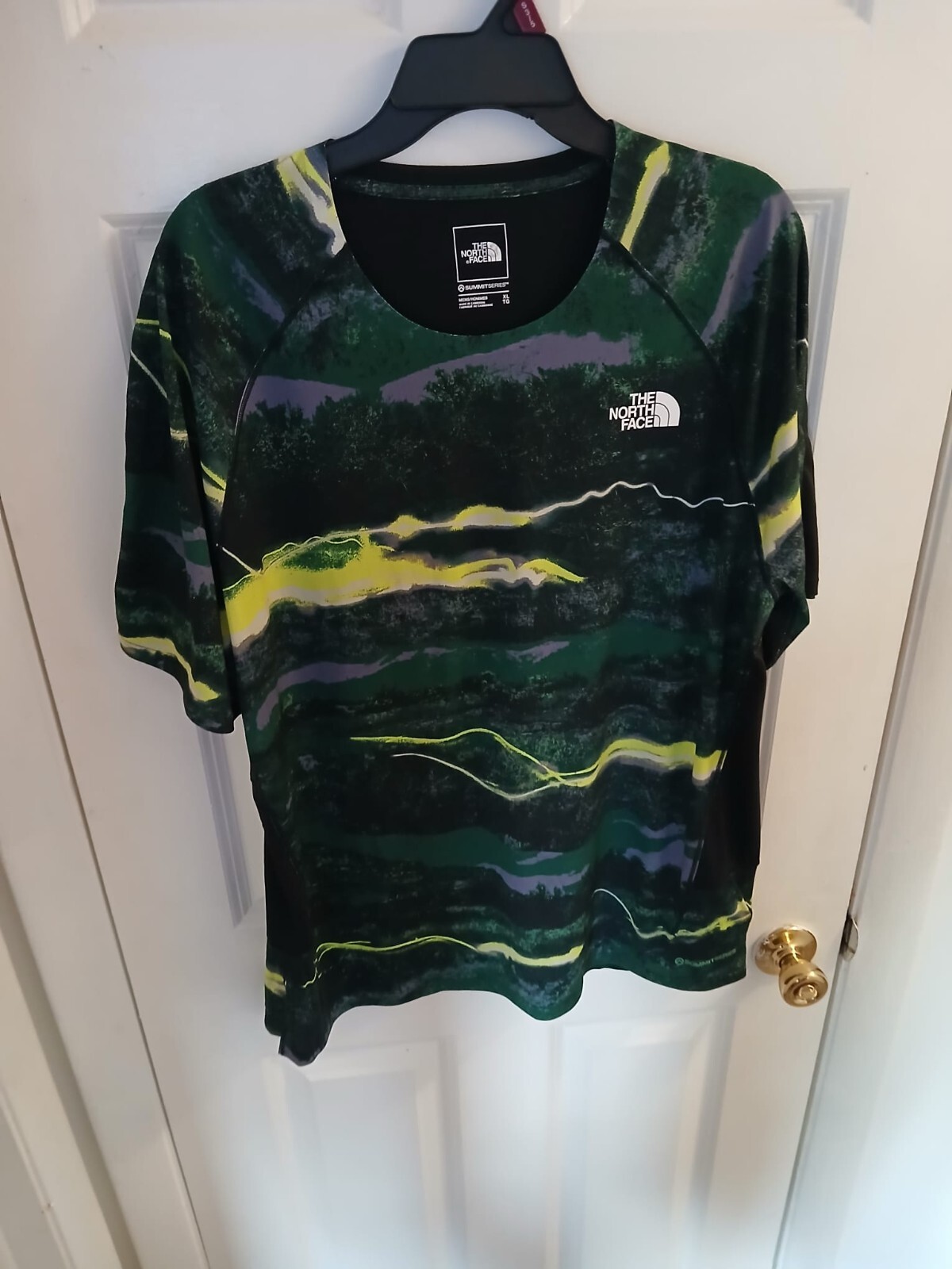 The North Face Summit T-Shirt Men XL Black Short Raglan Sleeve NF0A7ZTRIOK1 N78 gallery