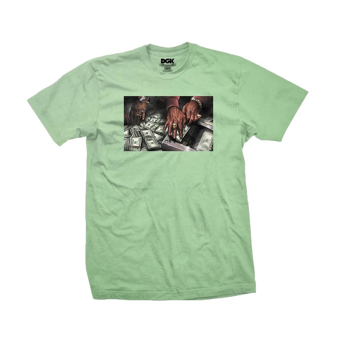 DGK Dirty Ghetto Kids "Addition" Short Sleeve Tee (Mint) Graphic T-Shirt gallery