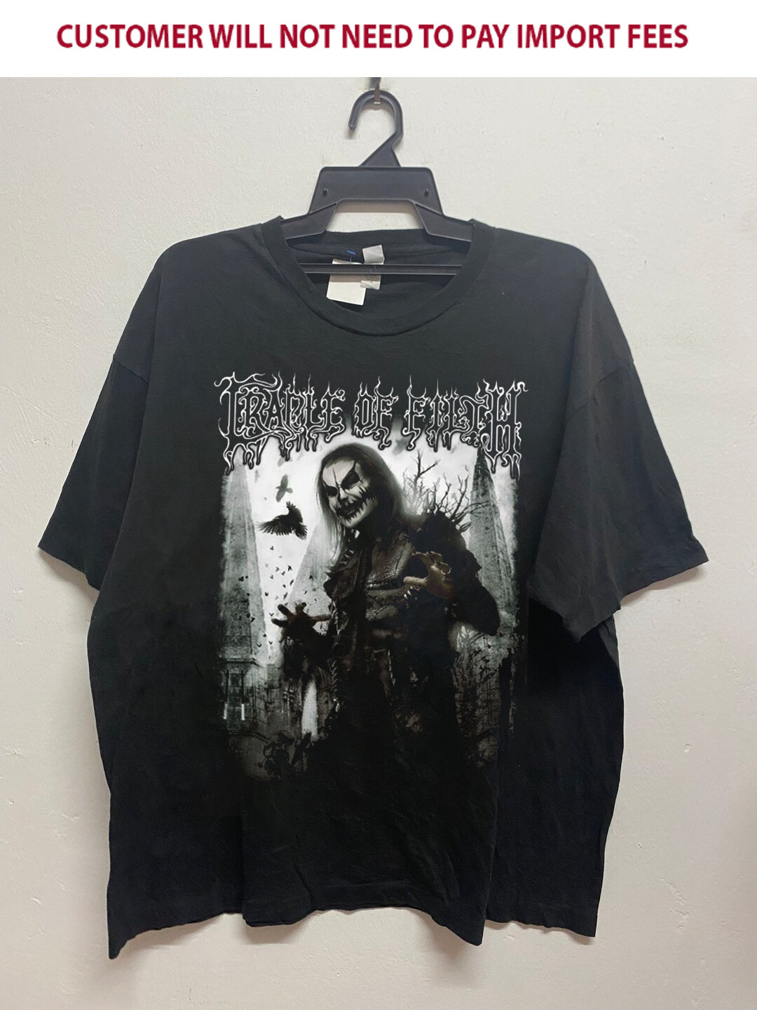 Reprint Cradle Of Filth Band Short Sleeve For Fans S to 5XL Shirt SN1012 gallery