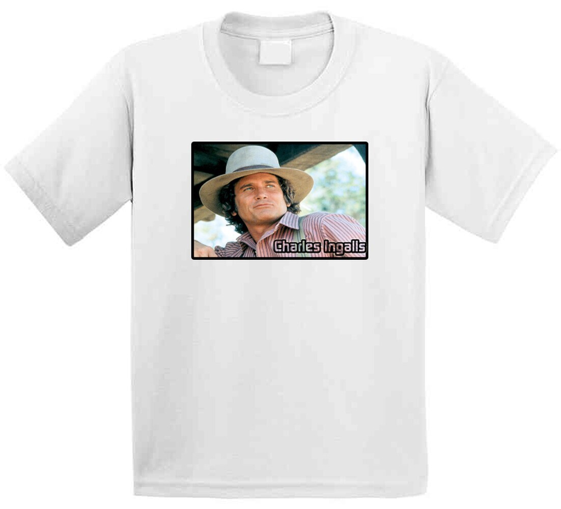 Charles Ingalls Little House On The Prairie T Shirt gallery