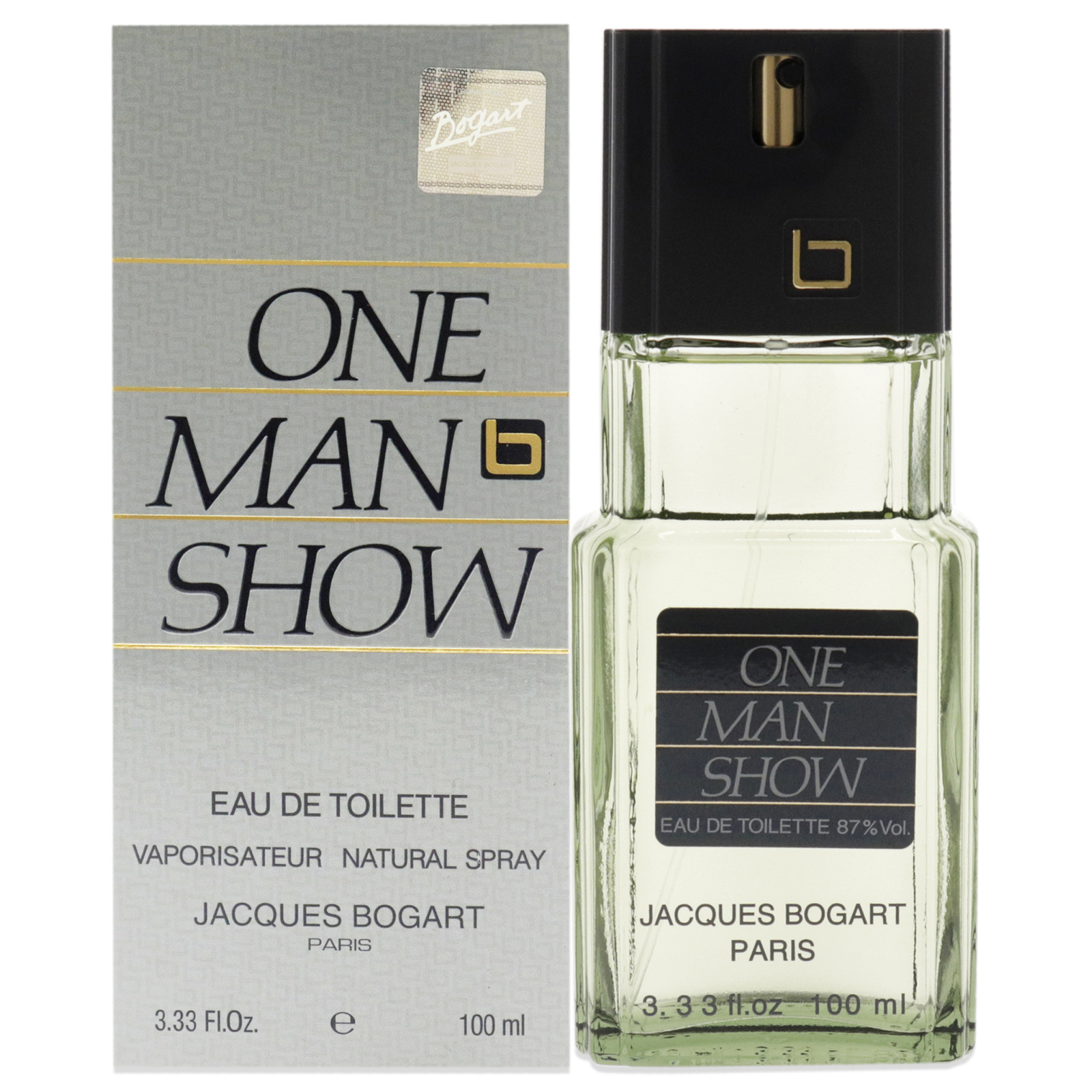 Jacques Bogart One Man Show for Men – 3.3 oz EDT Spray