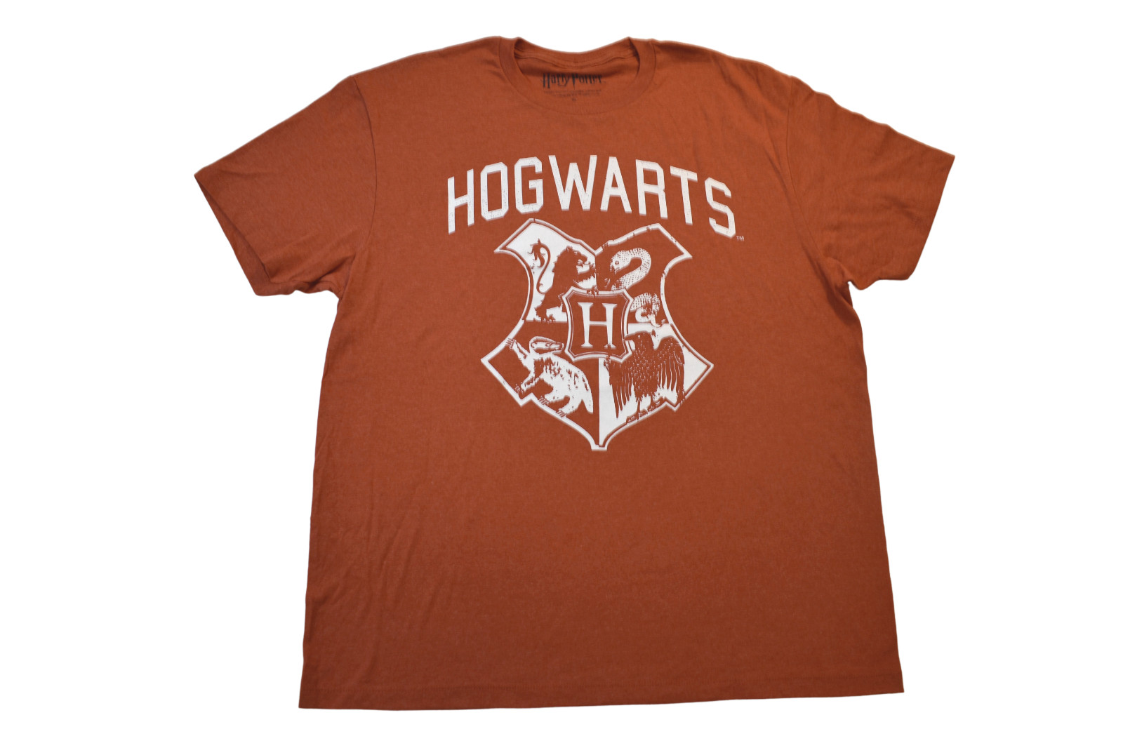 Harry Potter Mens Hogwarts Copper Shirt New XS, S, M, L, XL