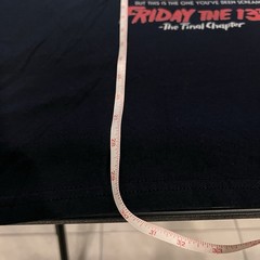 Friday The 13th The Final Chapter Large T Shirt- See Photos. Jason Voorhees