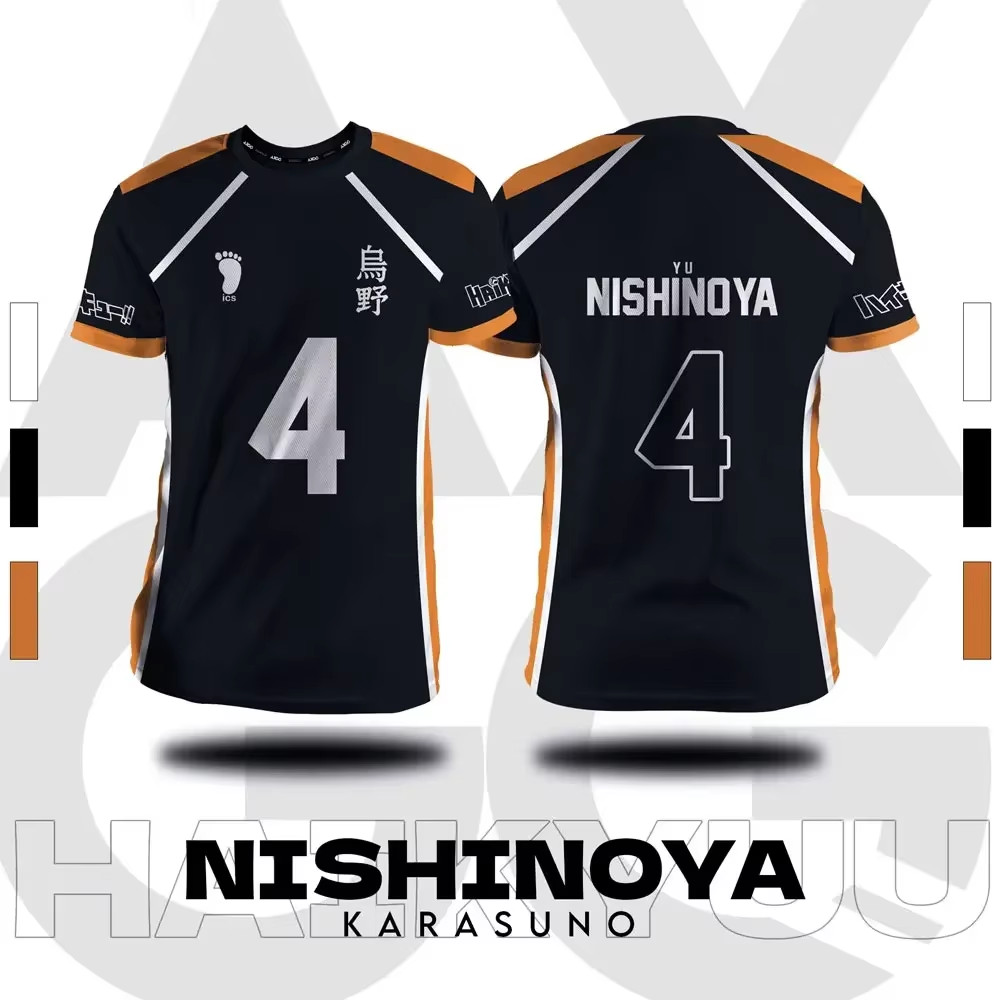 Haikyuu Team Fukurodani Hinata Volleyball Anime Cosplay Jersey Set gallery