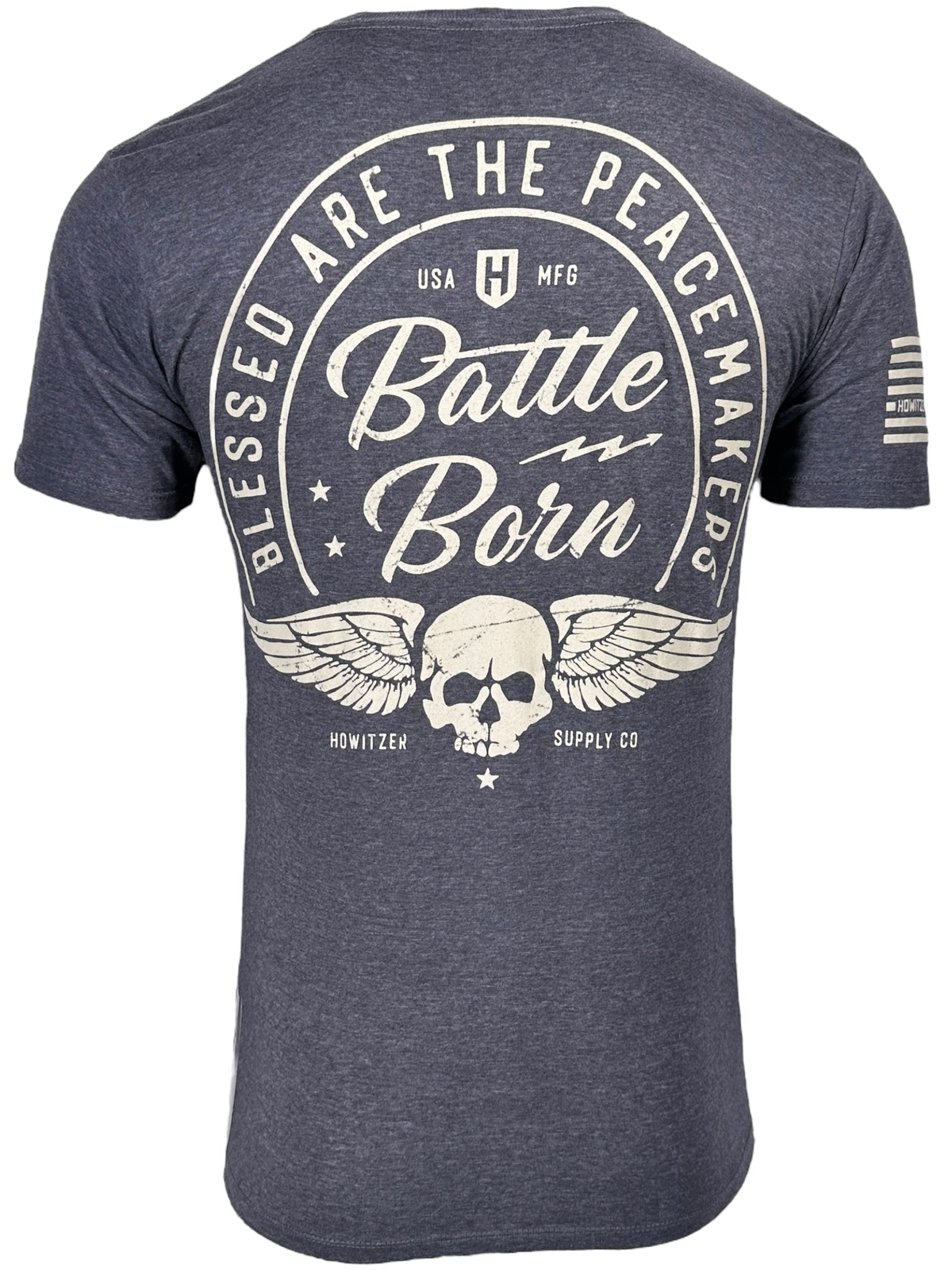 Howitzer Style Men's T-Shirt BORN Military Grunt MFG gallery