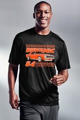 Ink Stitch Design Your Own Custom Logo Photo Texts Poly Performance Unisex Tees