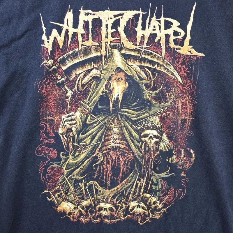 Vtg Whitechapel Black Cotton All size S-5XL Gift For Fans T-shirt AD131