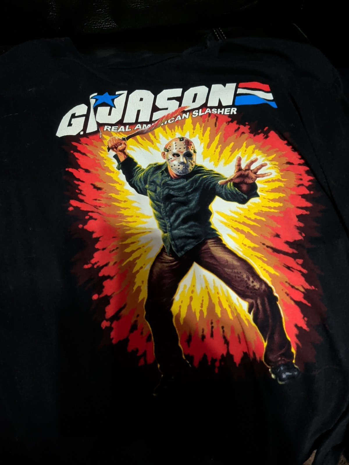 Fright Rags GI Jason Voorhees Friday The 13th Movie T Shirt Sz. XL