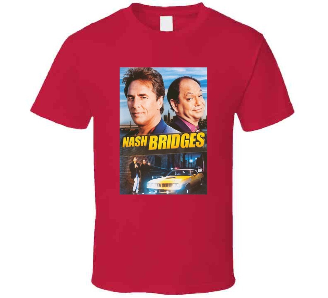 Nash Bridges Tv Show Tee 90s American Police Television Series T Shirt gallery