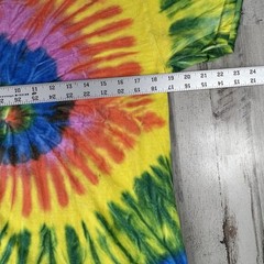 Tie Dye Vibrant Heavyweight Cotton Multicolored Medium Shirt