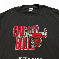 90s Chicago Bulls “Heee’s Back” Graphic T-Shirt