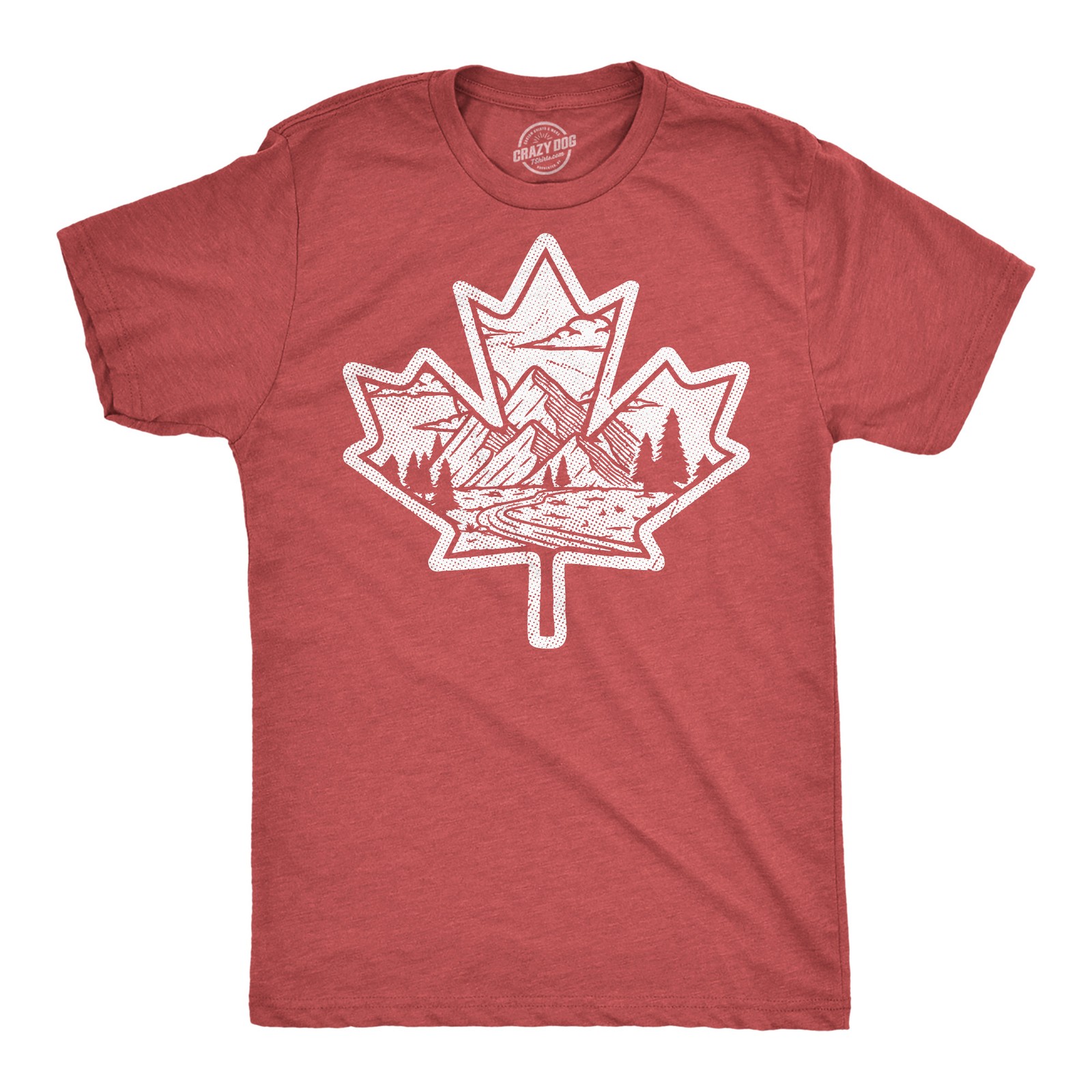 Mens Funny T Shirts Canadian Maple Leaf Sarcastic Nature Graphic Novelty Tee for gallery