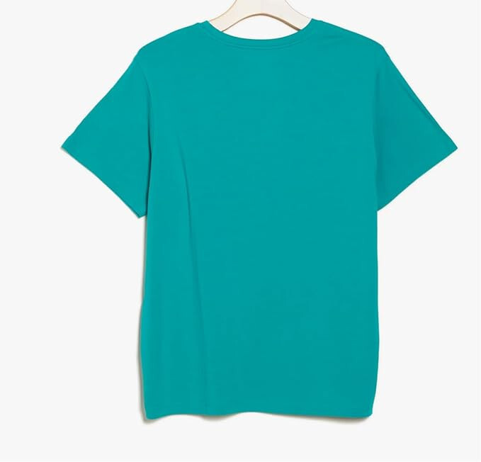 Tommy Bahama Short Sleeve Crew Neck Top, Jade, Large gallery