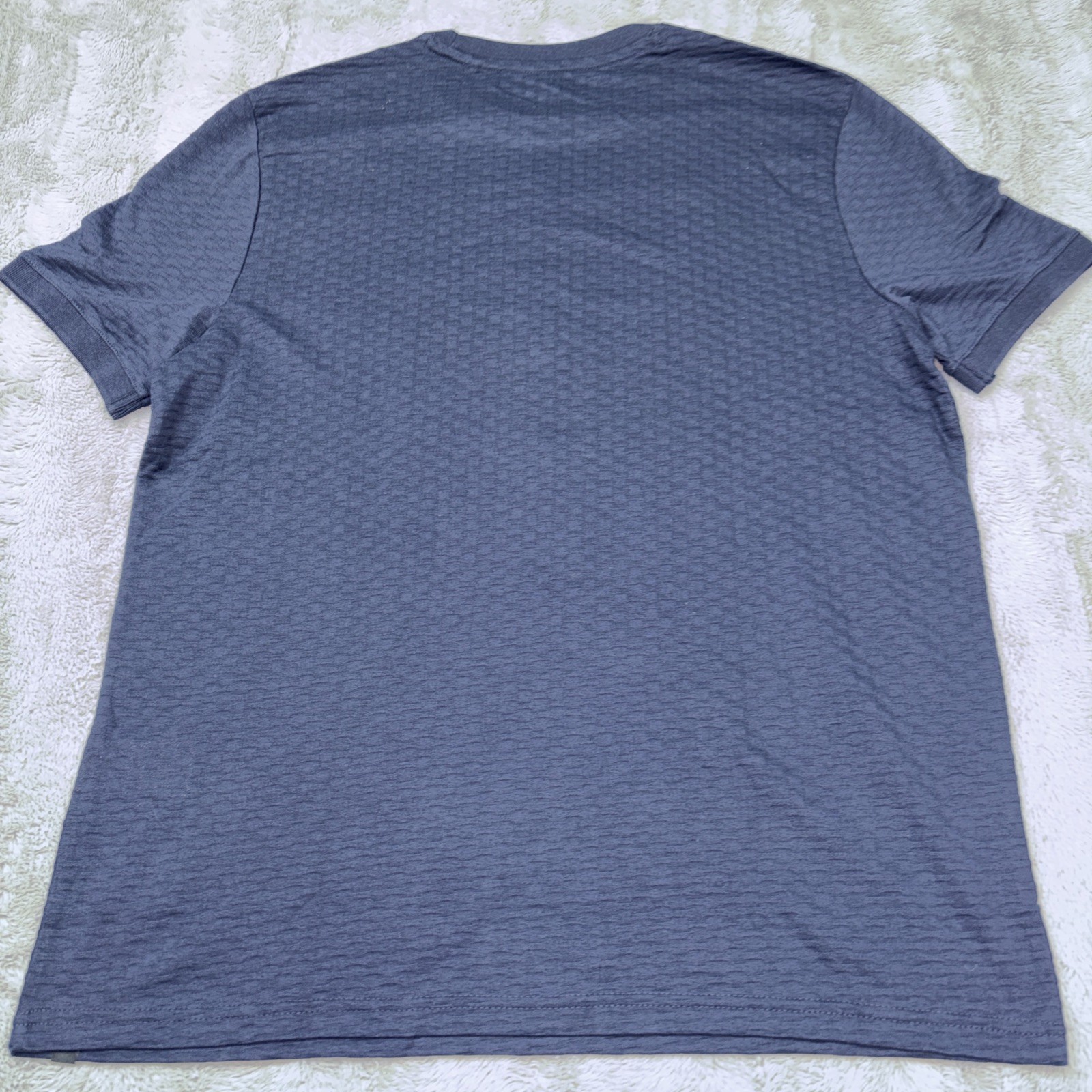Perry Ellis T-Shirt Men's Medium M Short Sleeve Crew Neck NWT Sapphire Blue gallery