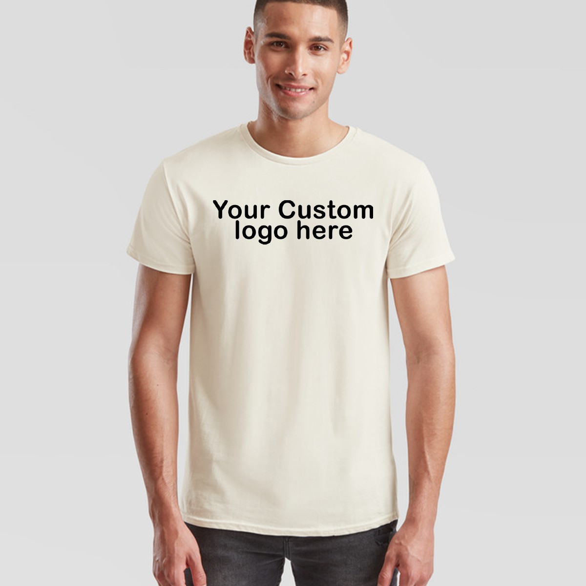 Personalised Unisex T Shirt Customised Your Text Or Logo Here Club Birthday Team gallery
