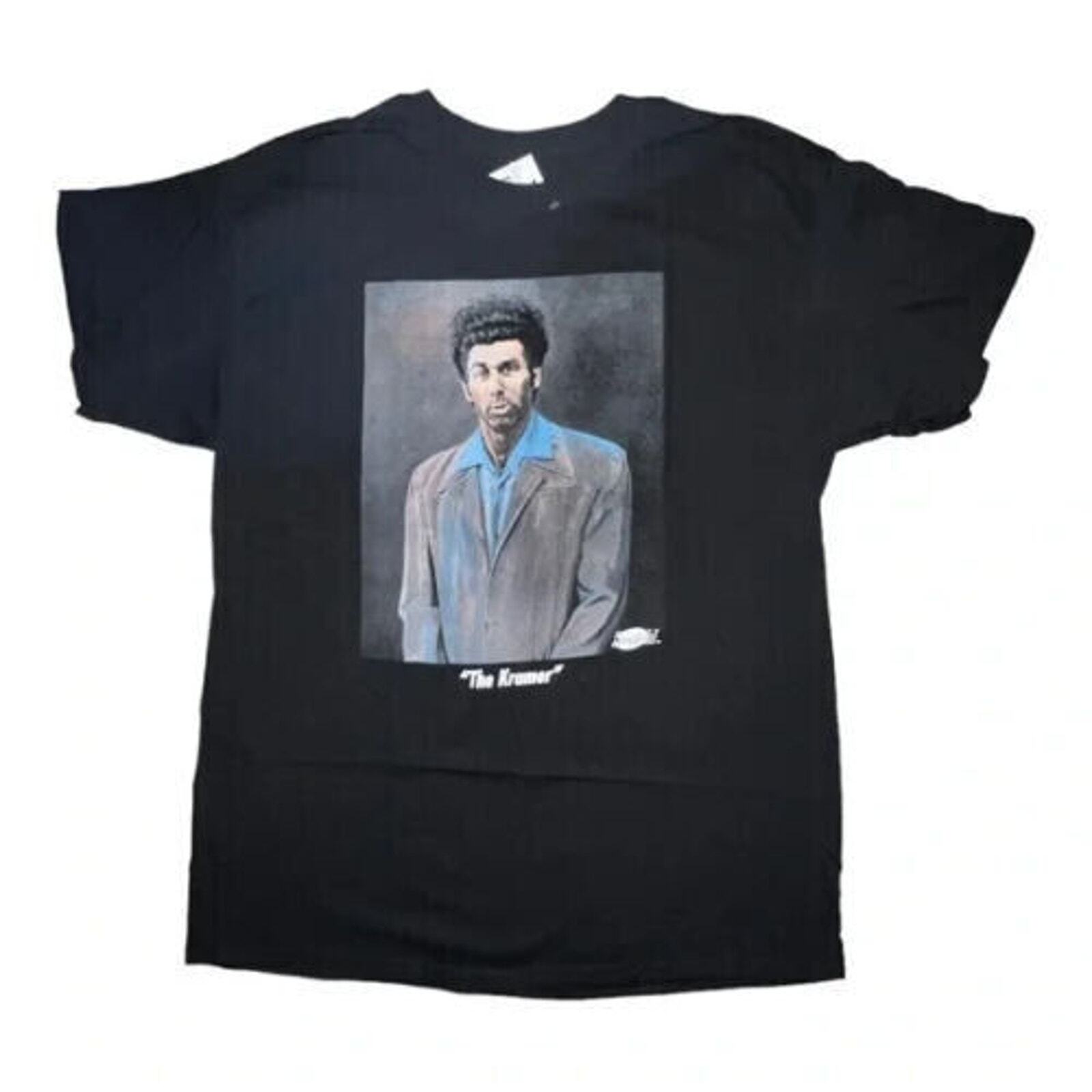 Seinfeld The Kramer Black T-Shirt Unisex Medium NWT Ripple Junction gallery