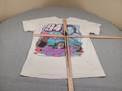 Natalie Sather Signed Sprint Car Racing T Shirt Mens M World Of Outlaws Fargo ND