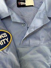 Brinks Armored Truck Bank Security Guard Shirts PAIR OF 2, SIZE 2XL BLUE – RARE