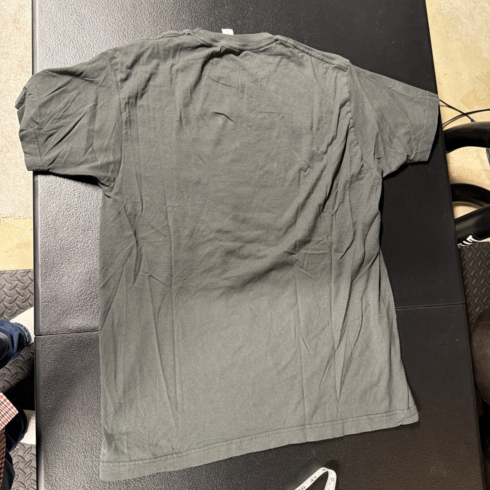 Vintage Nirvana T-Shirt In Utero Grey Cotton Kurt Cobain Grunge Size Large EUC gallery