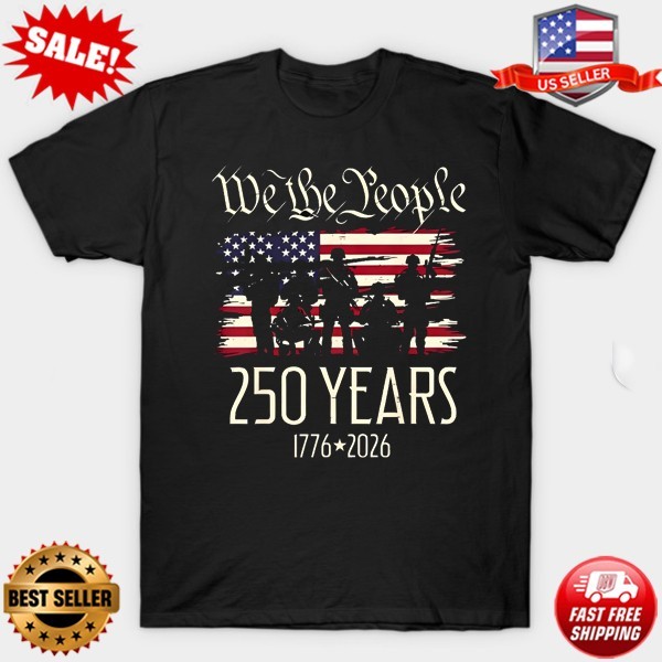 250 Years US Flag 250th Anniversary American T-Shirt, S to 5XL FREE SHIPPING gallery
