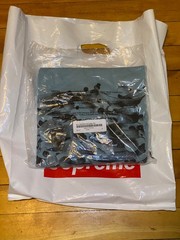 Supreme x M.C. Escher Collage Tshirt (Slate Blue) XL ,Brand New,Unopened!