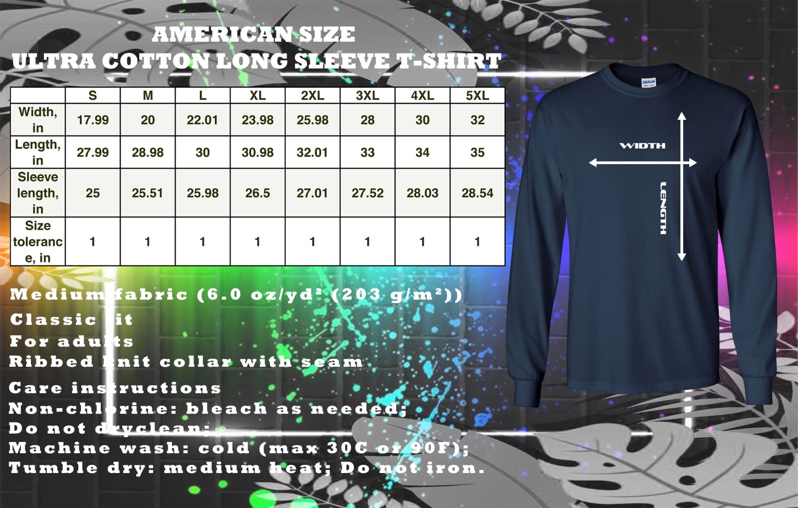 New Walther PDP Pistols Logo Men's Long Sleeve T-Shirt American Size T-Shirt gallery