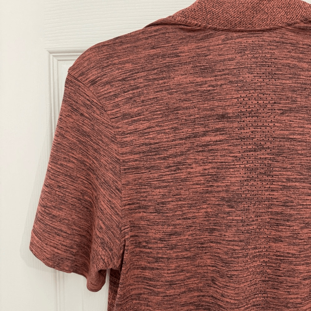 Lululemon Men’s Metal Vent Surge Short Sleeve Shirt Size Small Half Zip Biking gallery
