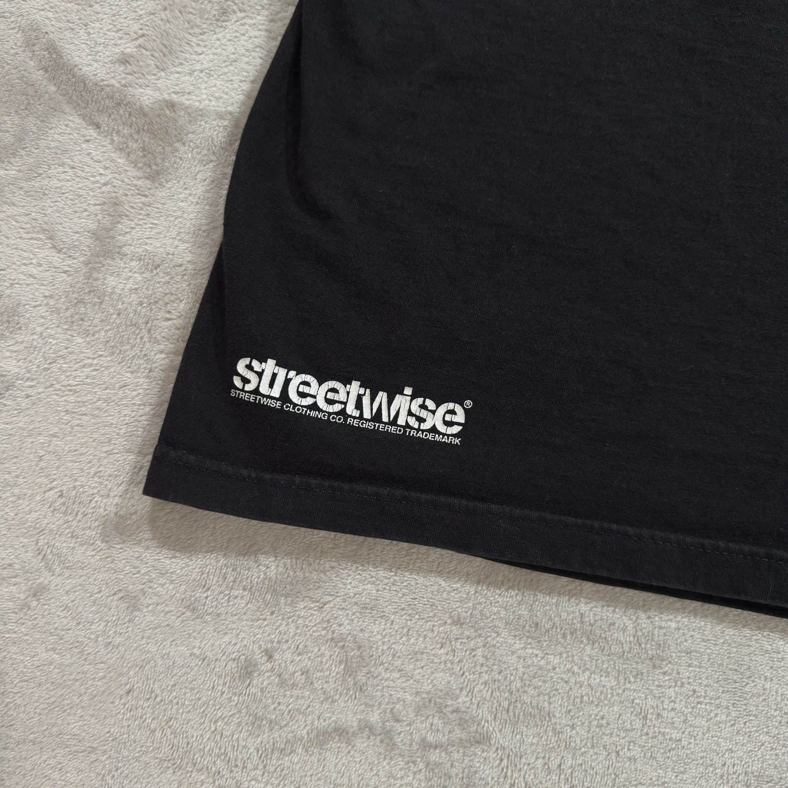 Vintage Y2K Streetwise T-shirt Urban Streetwear By Any Means Necessary Size XL gallery